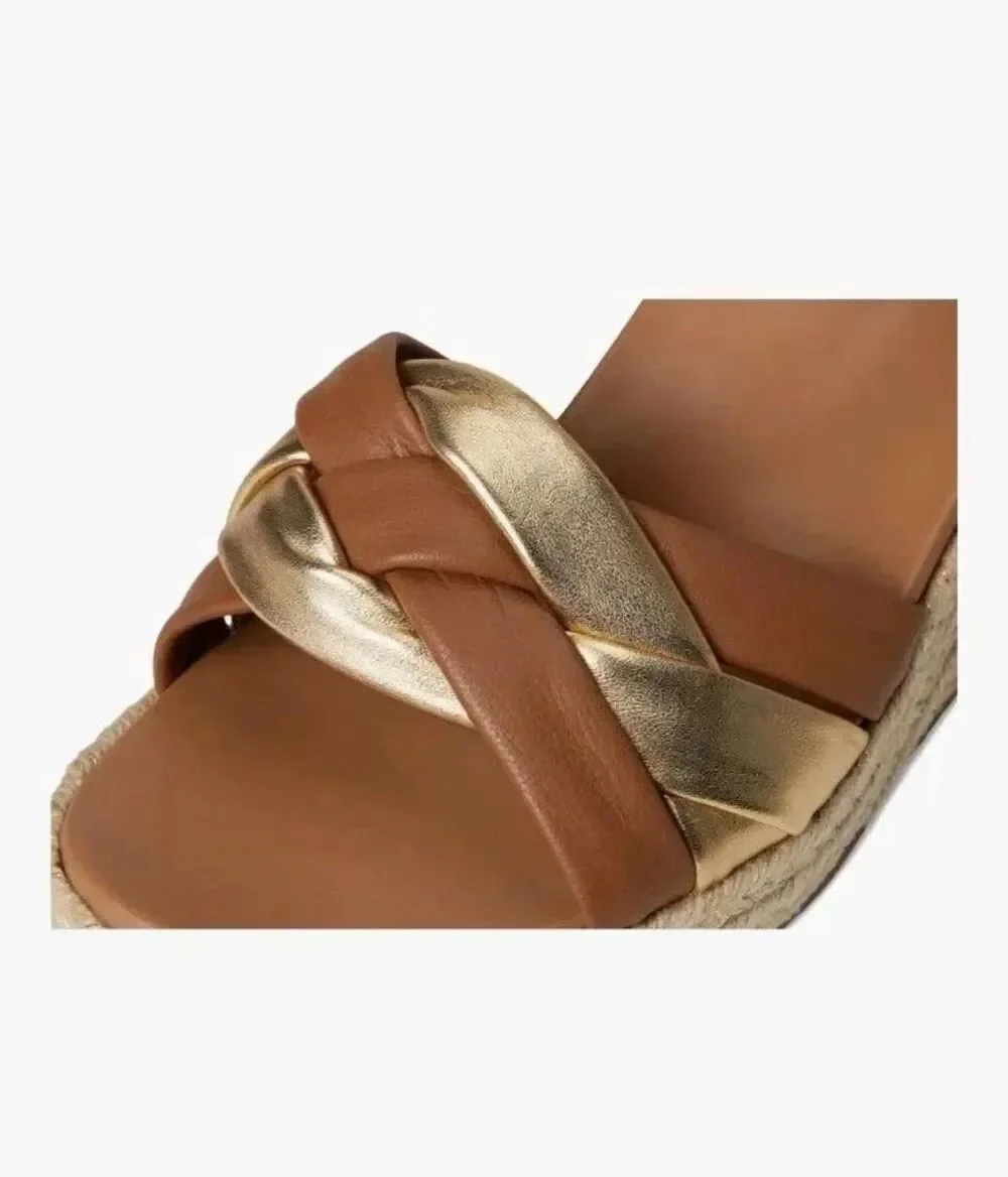 Vionic Women's Saratoga Espadrille Wedge Sandal Size 9.5
